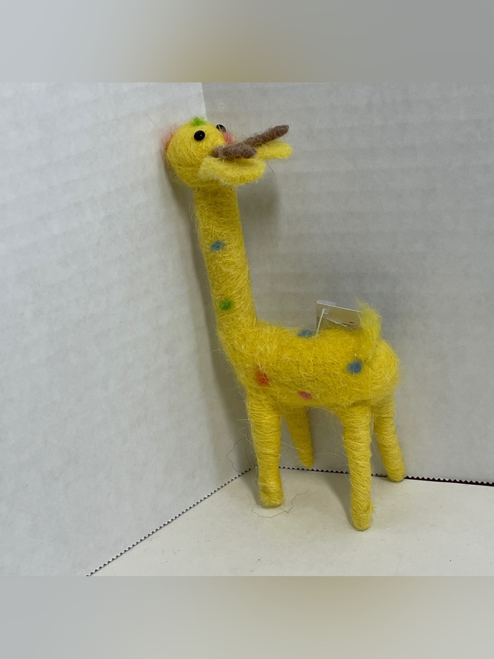 Primitives By Kathy Felt Ornament Festive Circus, Giraffe 6”